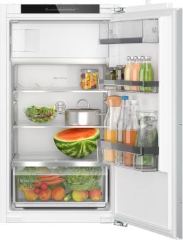 Bosch KIL32ADD1 - Serie 6, Einbau-Kühlschrank mit Gefrierfach, Flachscharnier mit Softeinzug, Nische 102 cm